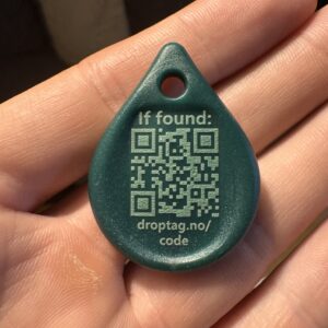 DropTag: Secure, Eco-Friendly Key Recovery