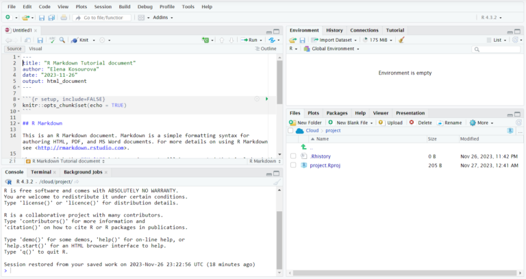R Markdown: How and why to use this powerful tool